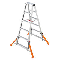 長谷川工業 アウトリガー脚立 RLH-15 1式（直送品）