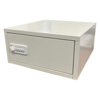 仁張工作所 1マス貴重品ロッカー(ダイヤル錠) NKBA-11 1台（直送品）