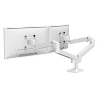 Ergotron LX Pro モニターアーム デュアル 横型 ホワイト 45-686-290 1台（直送品）