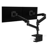 Ergotron LX Pro モニターアーム デュアル 縦/横型 ブラック 45-690-292 1台（直送品）