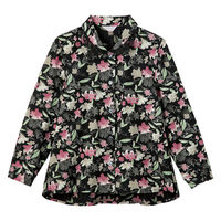 ケアファッション ワンタッチテープ後ろ長めブラウス ブラック M W0182058121 1着（直送品）