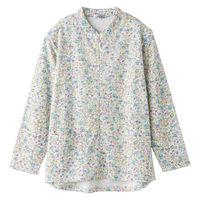 ケアファッション ロングファスナーTシャツ グリーン M~L W0182059711 1着（直送品）