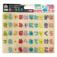 シルバーバック 木製あいうえおパズル 012930 1個（直送品）