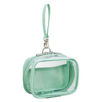 リヒトラブ myfa デコレーションボックスポーチ ミニミニ・ワイド 推し活 ミントグリーン A3308-19 1個（直送品）