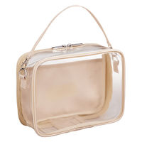 リヒトラブ myfa デコレーションボックスポーチ ワイド 推し活 シフォンベージュ A3310-16 1個（直送品）