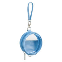 リヒトラブ myfa デコレーションサークルポーチ 推し活 パウダーブルー A3330-14 1個（直送品）