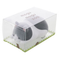 サンスター文具 卓上クリーナー もぐもぐズー ハチワレ S8902372 1セット(1個×3)（直送品）