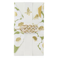 マルアイ あわせ金封 白椿 キ37W 1セット(1マイ×5)（直送品）