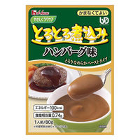 ハウスギャバン やさしくラクケア とろとろ煮込みのレトルト/個/ハンバーグ 520021_3434_20317 1個（直送品）