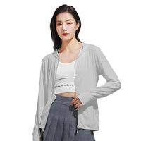 万方商事 UVパーカー ap111 グレー Lサイズ ap111-hu-l 1枚（直送品）