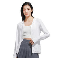 万方商事 UVパーカー ap111 ホワイト Mサイズ ap111-wh-m 1枚（直送品）