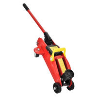 万方商事 油圧式 ガレージジャッキ レッド ee357-re 1台（直送品）