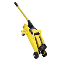 万方商事 油圧式 ガレージジャッキ イエロー ee357-ye 1台（直送品）