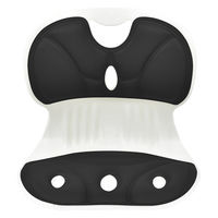 万方商事 サポートチェア ブラック sg247-bk 1個（直送品）