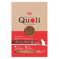 Quoli クオリ グレインフリー 成猫用 1歳以上 まぐろ味 国産 150g 1袋 スマック キャットフード