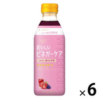 ミツカン おいしいビネガーケア　セラミド＆ざくろ 500ml 1セット（1本×6） 希釈用 りんご酢 リンゴ酢　ビネガードリンク