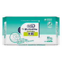 ユニ・チャーム GライフリーおしりふきProやわらか厚手大判60枚/袋/- 48281 1袋（直送品）