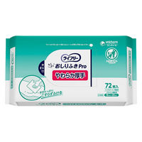 ユニ・チャーム GライフリーおしりふきProやわらか厚手72枚/袋/- 43860 1袋（直送品）