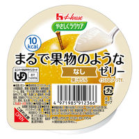 ハウスギャバン やさしくラクケア まるで果物のようなゼリー/個/なし 85394 1個（直送品）