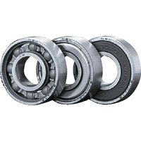 日本精工 NSK 深溝玉軸受 シールドタイプ 内径25mm 6205ZZ 1個 709-1424（直送品）