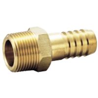 コクゴ KOKUGO ホースニップル(黄銅製) GHNー0625 303-0000124 1個 581-3910（直送品）