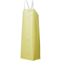 船橋 ウレタンシームレスエプロン 胸 たすき掛け イエロー LLサイズ AF-5300ET YE LL 1枚 696-9378（直送品）