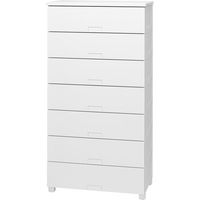 天馬 TENMA フィッツチェスト フルフラット7507 ホワイト 110016070 1台 708-2052（直送品）