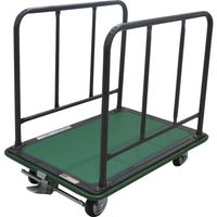 トラスコ中山 TRUSCO ハイグレード運搬車 サイドハンドル型 946X646 ストッパー付 310SEBN 1台 698-2376（直送品）