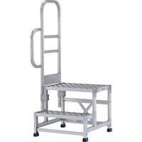 アルインコ 作業台 金具SUS仕様片側手すり付き CMT256DST 1台 835-7781（直送品）