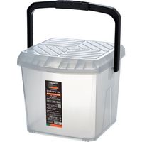 トラスコ中山 TRUSCO クリアバケツ18L CRB-18L 1個 692-3936（直送品）