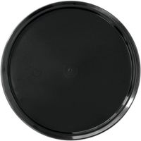 DICプラスチック DIC DSPシリーズFタイプ 3F/4F兼用蓋 黒 DSP-3F/4F FUTA BK 1個 697-5472（直送品）