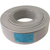 衛星放送テレビジョン受信用発泡ポリスチレン絶縁ビニルシース同軸ケーブル ECX Sー7CーFB(灰) S-7C-FB-GREX100M（直送品）