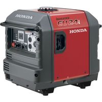 本田技研工業 HONDA 正弦波インバーター搭載発電機 2.4kVA(交流/直流)車輪無 EU24IK1JN2 1台 696-9514（直送品）