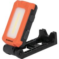 Groz Tools 充電式小型折りたたみLEDワークライト COB 600lm マグネット付き LED398 1個 698-3751（直送品）