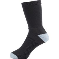 靴下 ASHITOMO WORKING SOCKS 長靴専用 先丸クルー ダークブラウン 1足組 S(23―25cm) SWNC118S（直送品）