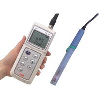 笠原理化工業 水素イオン濃度計 ガラス電極式 pH計 KPー10F 1個 585-7208（直送品）