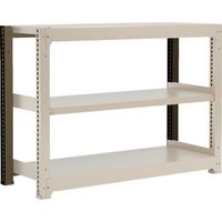 トラスコ中山 TRUSCO スチールラック M3型中量棚 1200X471XH900 3段 単体 ネオグレー M3-3453 NG 1台（直送品）