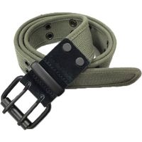 カヴァーワーク 2ピンバックルベルト グリーン 110cm 3本 FT-1056-GN 1セット(3本)（直送品）