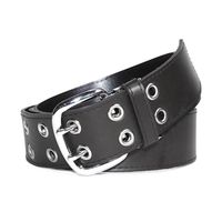 カヴァーワーク 【日本製】合皮2ピンベルト ブラック 110mm 2本 FT-1071-BK-110-2P 1セット(5本)（直送品）