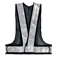 カヴァーワーク 反射ベスト ネイビー×シルバーXL 2枚 FS-BW-70-XL-2P 1セット(3枚)（直送品）