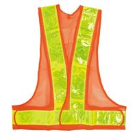 カヴァーワーク 反射ベスト オレンジ×イエローXL 2枚 FS-KOY-70-XL-2P 1セット(3枚)（直送品）