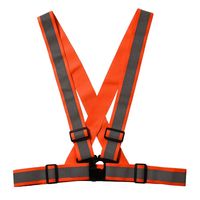 カヴァーワーク ストレッチリフレクションベルト 蛍光オレンジ 3本 FT-OS-60-3P 1セット(5個)（直送品）