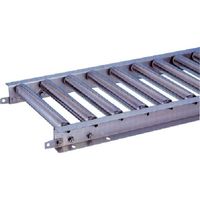 三鈴工機 三鈴 SUSローラコンベヤ MU38型 径38×1T 幅500 2M MU38-500520 1台 858-3460（直送品）