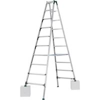 アルインコ 伸縮脚付き専用脚立(踏ざん幅60mm・各脚441mm伸縮) 天板高さ3.06~3.50m PRT330FX 1台（直送品）