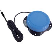 国際電業 フットスイッチ 入力支援 スイッチ ライトブルー SPS-1LBL 1台 683-4223（直送品）