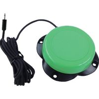 国際電業 フットスイッチ 入力支援 スイッチ ライトグリーン SPS-1LG 1台 683-4224（直送品）