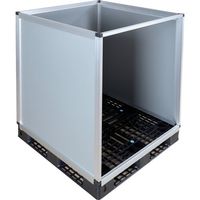 トラスコ中山 TRUSCO スタックカーゴ3面パネルタイプ棚仕様 SCP3-1111 1セット 662-8383（直送品）