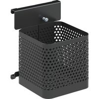 トラスコ中山 TRUSCO パンチングパネル用ボックスフック 84X92XH110 黒 SF-10-80-BK 1個 689-0836（直送品）