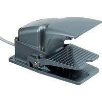 国際電業 フットスイッチ 産業用半カバータイプ 2回路形 AC250V 6A SFM-2 1台 666-8492（直送品）