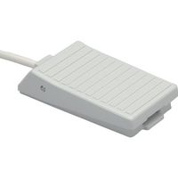 国際電業 フットスイッチ 汎用小形タイプ バック踏形 AC250V 5A ホワイト SFVA-1MW 1台 666-8483（直送品）